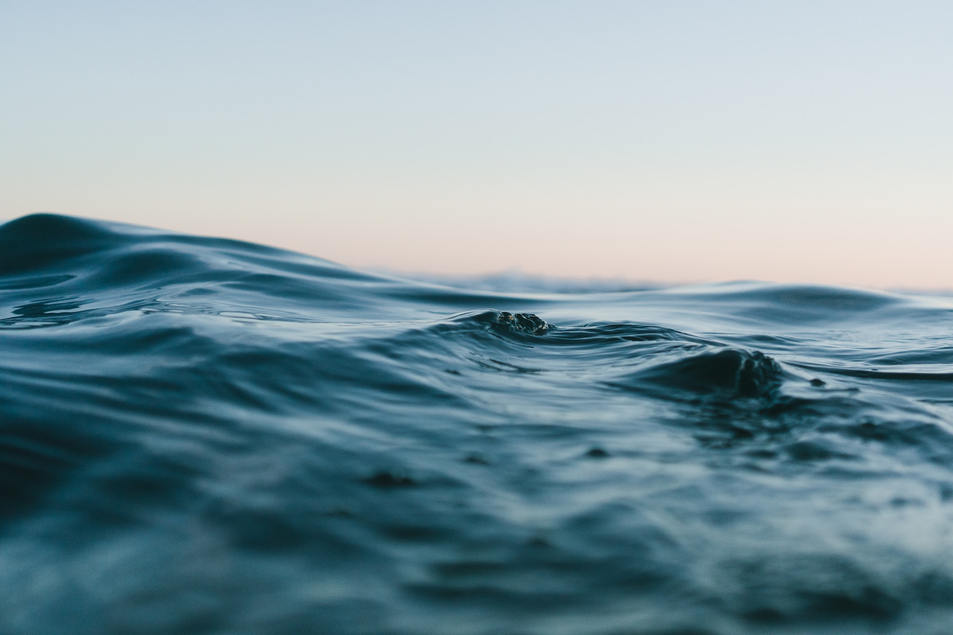 Ocean water background efoiling